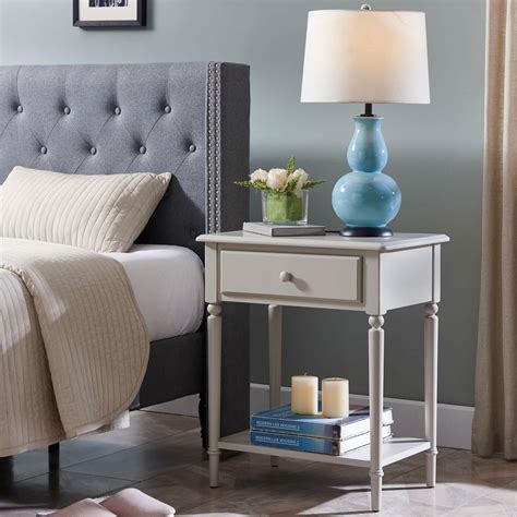 Coastal Side Table AC/USB Coastal Greige Side Table ǀ Furniture ǀ Today ...