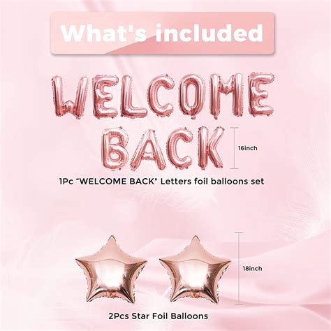 Buy Welcome Back Decorations Office Welcome Back Balloons Welcome Back ...