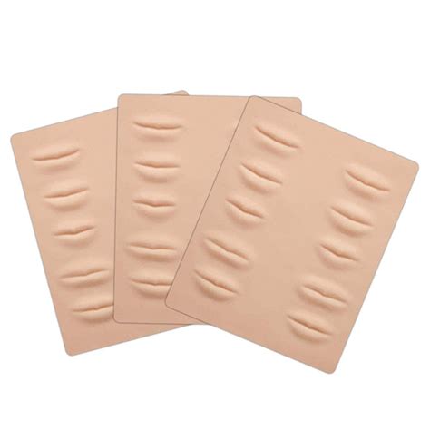 Fake Silicone Sheets to Practice skin Lip Tattoo – Tattoo Gizmo