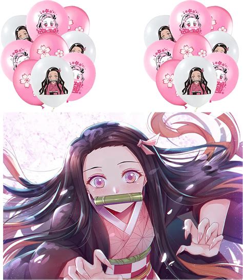 Addobbi per Feste di Compleanno Demon Slayer Palloncini Compleanno ...