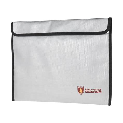 Festnight Fireproof Document Bag Folder Office File Folder Document ...