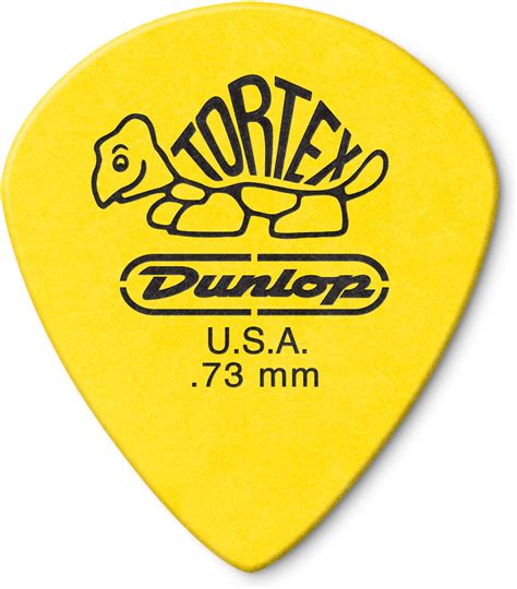 Dunlop 498P.73 Tortex Jazz III XL, Yellow.73mm, 12/Player's Pack ...