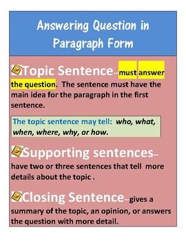 Image result for Paragraph Question