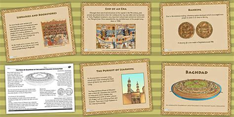 The Role of Baghdad in the Early Islamic Civilisation Lessons