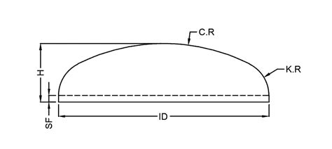 Pressure Vessels Heads , Dish Ends, Formed Heads - Let'sFab