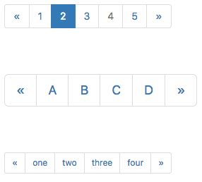 Pagination (Bootstrap) - NSB App Studio