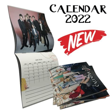 Bts Calendar 2022 A Great Gift 12 Months For True | Desertcart INDIA