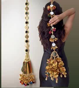 Hair Jewellery Choti Jadai Billai Wedding Bridal Mirror Paranda Braid ...
