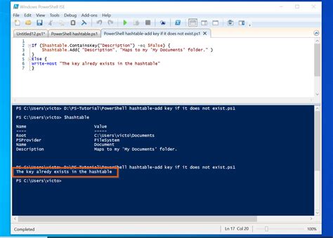 Hash Table PowerShell 的图像结果