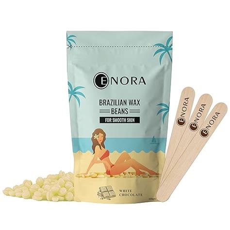 ENORA Hair Removal Brazilian Hard Wax Beans Painless And Stripless For ...