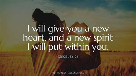 Ezekiel 36:26 | World Challenge