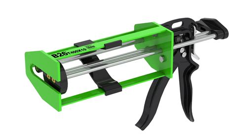 Albion B26T400X10 Manual Twin Cartridge Gun 10:1 Mix Ratio 490ml Solid ...
