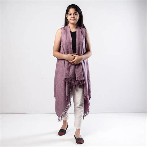 Kullu Karishma Handwoven Angora & Merino Wool Knitted Wrap