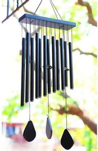 Ryme Nature’s Melody 12-Bell Wind Chime (perfect for gardens & outdoors ...