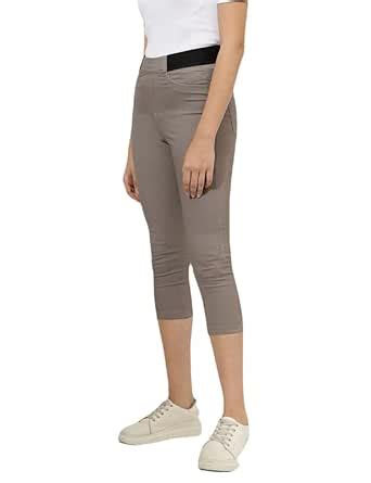 Marks & Spencer Women's Leggings (T57/8364K_Light Grey_20) : Amazon.in ...