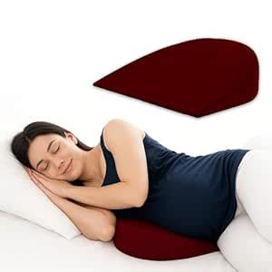 GADDA CO Memory Foam Pregnancy Pillow Wedge for Belly & Back Support ...
