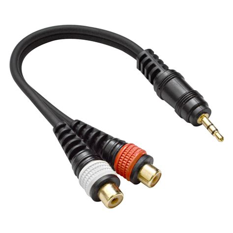 Buy Seismic Audio - SA-iEM2TRSF - Male 1/8" (3.5mm) to Female RCA Patch ...