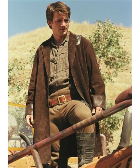 Malcolm Reynolds Firefly Brown Suede Coat - USA Leather Factory