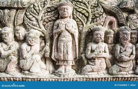 High Relief Sculpture Circa 1500 Oak High Relief Sculpture Titled `the