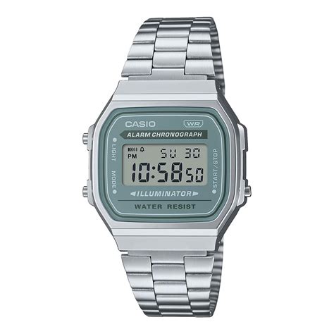 Casio Unisex Vintage A168WA-3AYDF Digital Watch