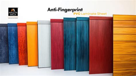 Innovative Anti-Fingerprint PVC Laminate Sheet by Amulya Mica – Amulya Mica