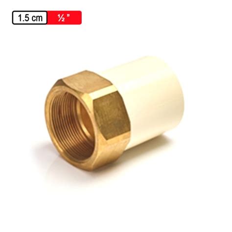 Astral CPVC Pro Copper Tube Size Female Adaptor Brass Threads 1.5cm ...