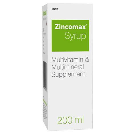 Zincomax Syrup | Uses, Side Effects, Price | Apollo Pharmacy