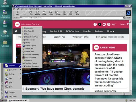 Image result for Microsoft 95 Taskbar Image