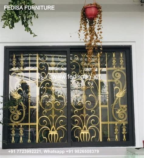 Window Design Glass Sticker Design Window Ventilator Grill Design ...