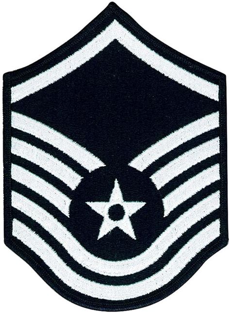 Buy Air Force Master Sergeant E-7 Full Color Embroidered Enlisted Rank ...