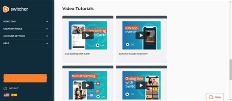 Image result for Switcher Web Panel