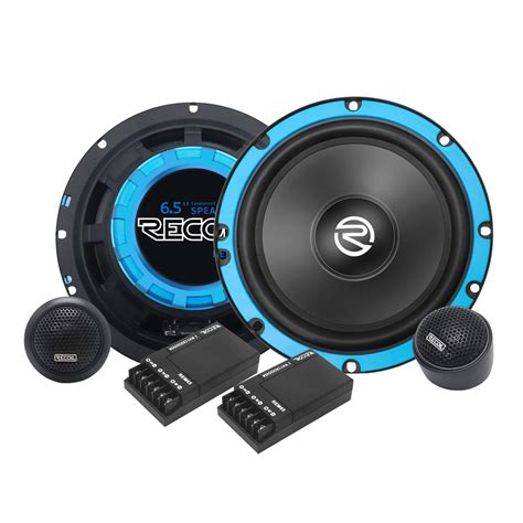 RECOIL REM65 Echo Series 6.5-Inch Car Audio Component Speaker System ...