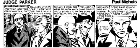 Judge Parker Vintage Comic Strip 1978-12-06 | Comics Kingdom