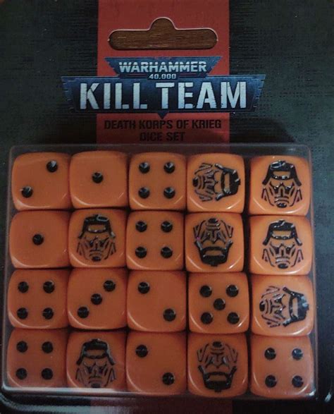 Warhammer 40k Death Korps of Krieg Kill Team Dice Set | #4676088310