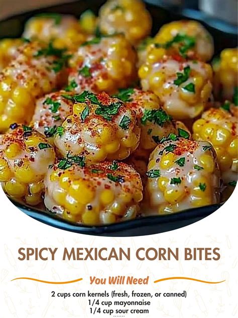 Spicy Mexican Corn Bites – Healthy Recipes