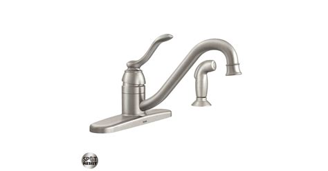 Moen 87690SRS Banbury Kitchen Faucet with Side Spray | Ferguson Home