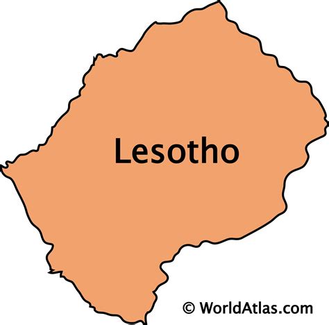 Lesotho Maps & Facts - World Atlas