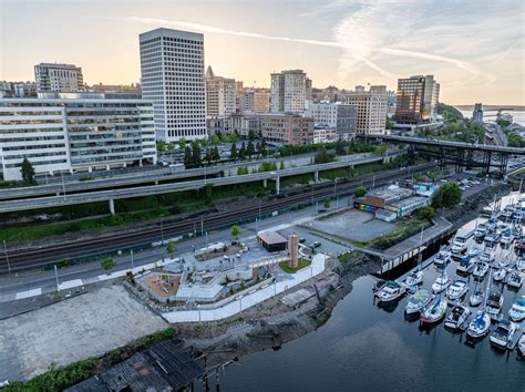 New Tacoma Waterfront Park Begs for I-705 Freeway Removal » The Urbanist