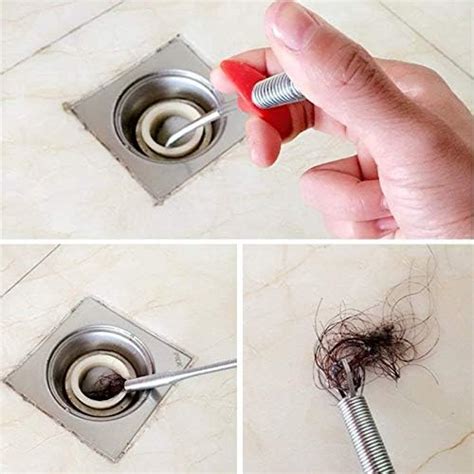 RSP Quality bit® Snake Shower Sink Clogged Drain Hair Remover Relief ...