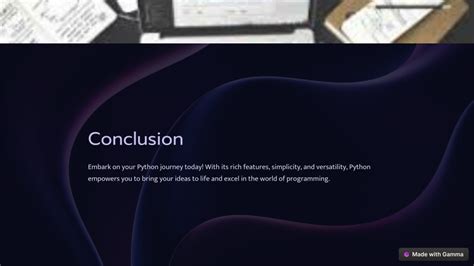 Image result for Conclusion for Python Programming