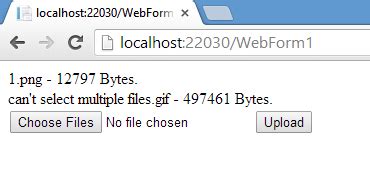 Image result for aspx Multiple File Upload