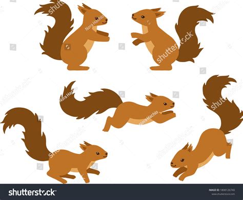 Animated Running Squirrel