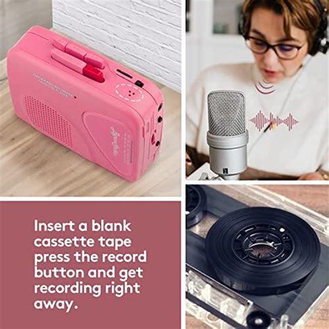 Buy ByronStatics Portable Cassette Players Recorders FM AM Radio ...