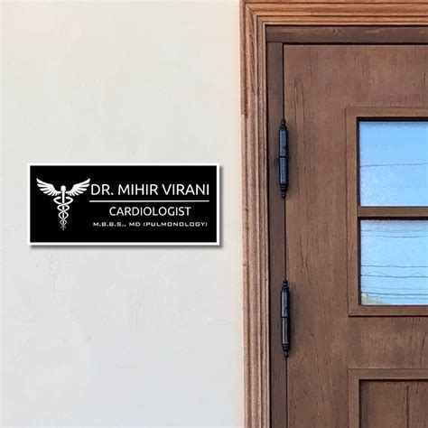 Executive Impressions Collection - Elegance - Doctors Name Plate | Wal ...