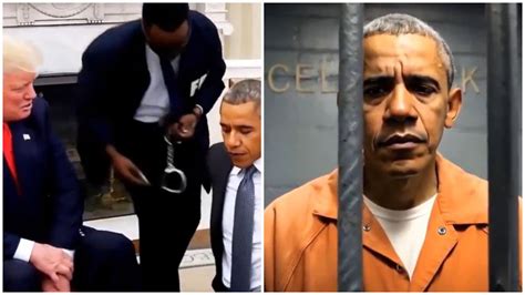 Donald Trump Posts AI Video Of Barack Obama's Arrest, Seen Behind Bars ...