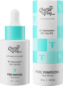 Chemist at Play Pore Minimizing Face Serum with Ceramides | For Oily ...
