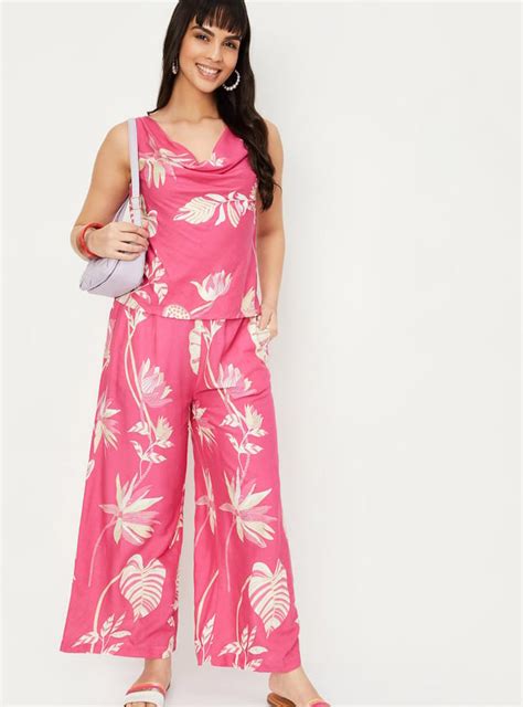 Buy Women Printed Cowl Neck Casual Top Online at just Rs. 599.0 ...