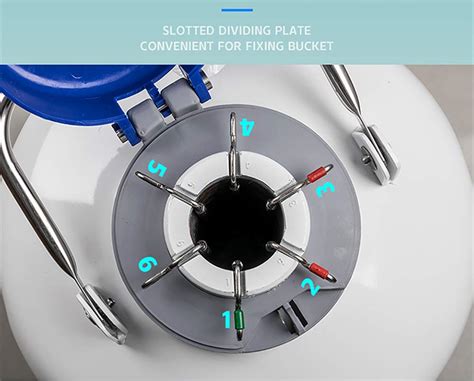 Buy Lab Cryogenic Container Liquid Nitrogen LN2 Tank Dewar (YDS-10L ...