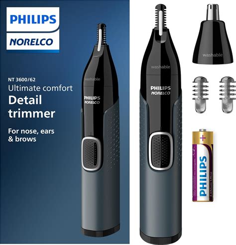 Amazon.com: Philips Norelco Nose Trimmer 3000, for Nose, Ears Eyebrows ...