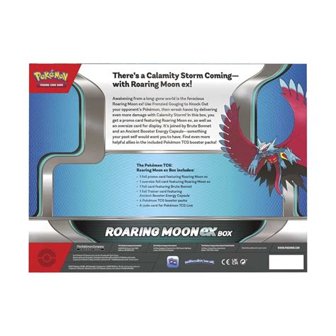 Pokémon TCG: Roaring Moon ex Box | Pokémon Center Official Site